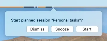Connect your Calendar to launch these automatic sprint reminders.